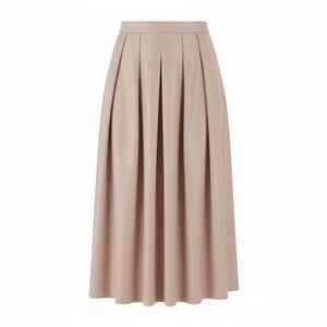 ⭐️NEW Moon Collection Blush Faux Leather Full Length Skirt